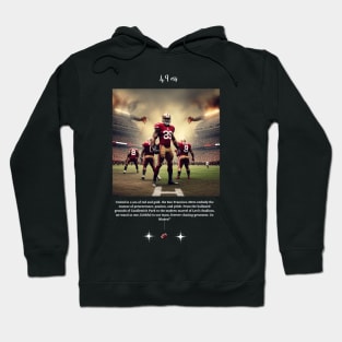 49 ers graphic design, funny 49 ers victor illustration design Hoodie